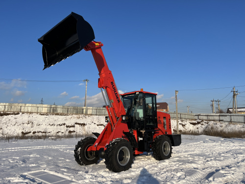 телескопический погрузчик builder tl25s