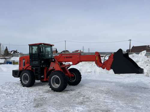 телескопический погрузчик builder tl20s