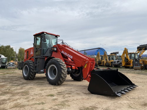 телескопический погрузчик builder tl35s