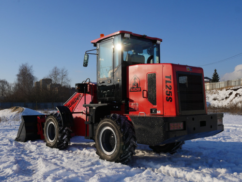 телескопический погрузчик builder tl25s
