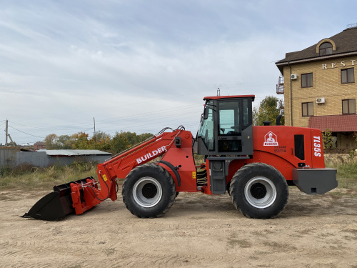 телескопический погрузчик builder tl35s