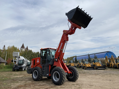 телескопический погрузчик builder tl35s