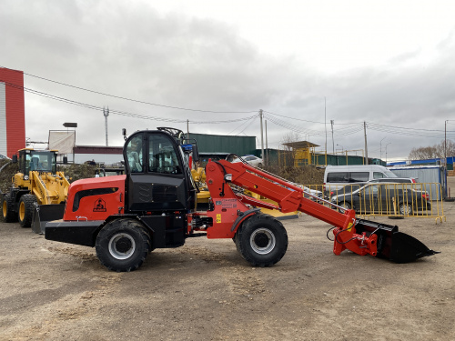 телескопический погрузчик builder tl18s